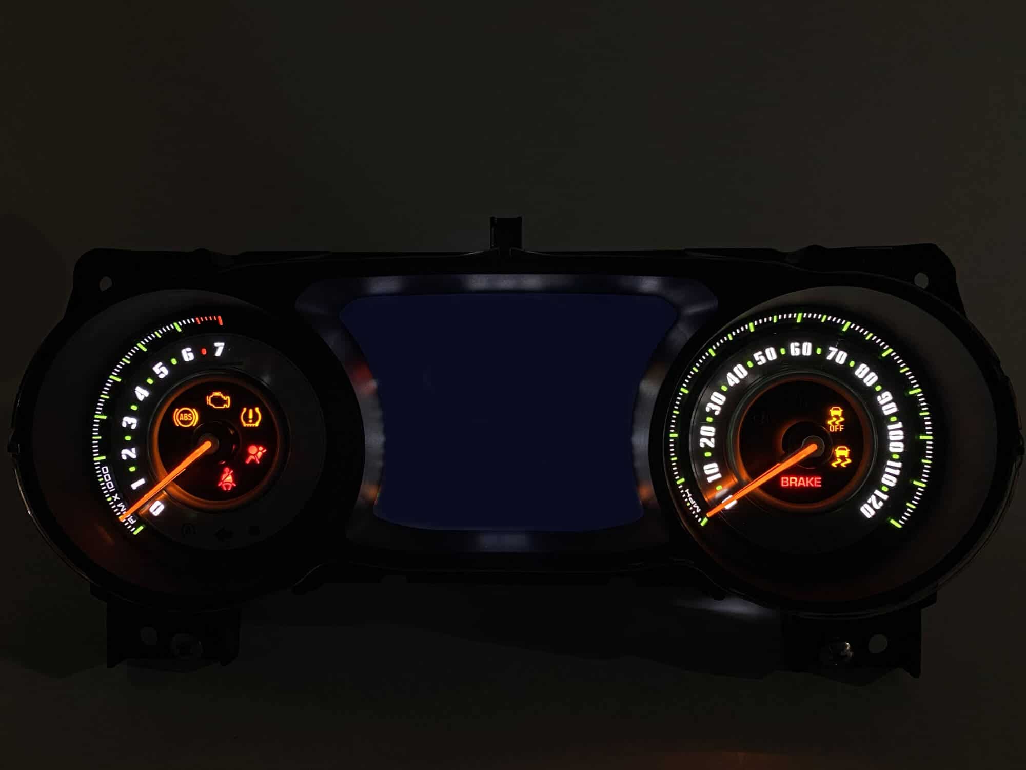 Stainless Edition Custom Gauge Face Kit US Speedo Everything