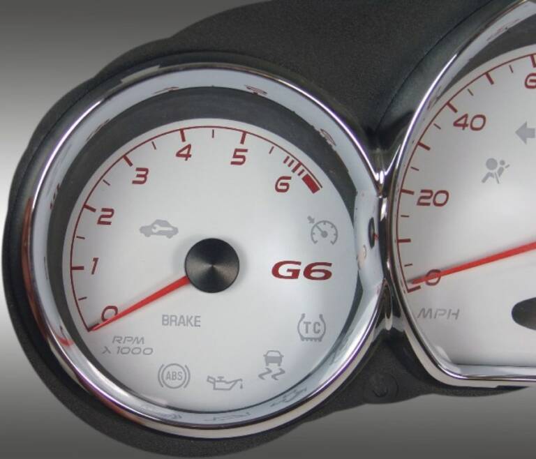 Pro Color Edition Custom Gauge Face Kit - US Speedo - Everything ...