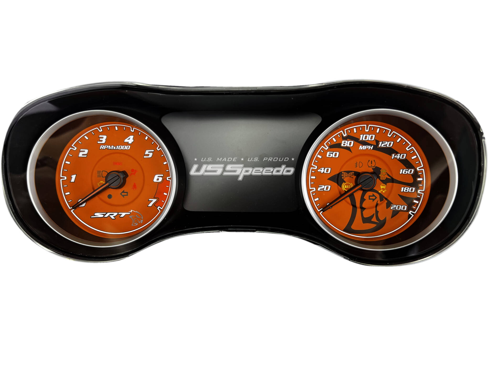 Daytona Edition Custom Gauge Face for 2015-2022 Dodge Charger Hellcat