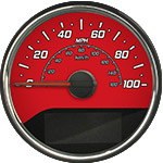 Daytona Edition Custom Speedometer Gauge Face