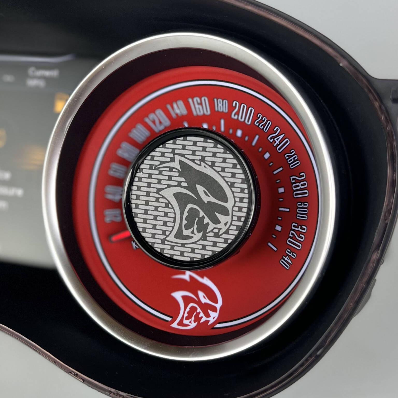 Daytona Edition Custom Gauge Face for 2015-2022 Dodge Challenger