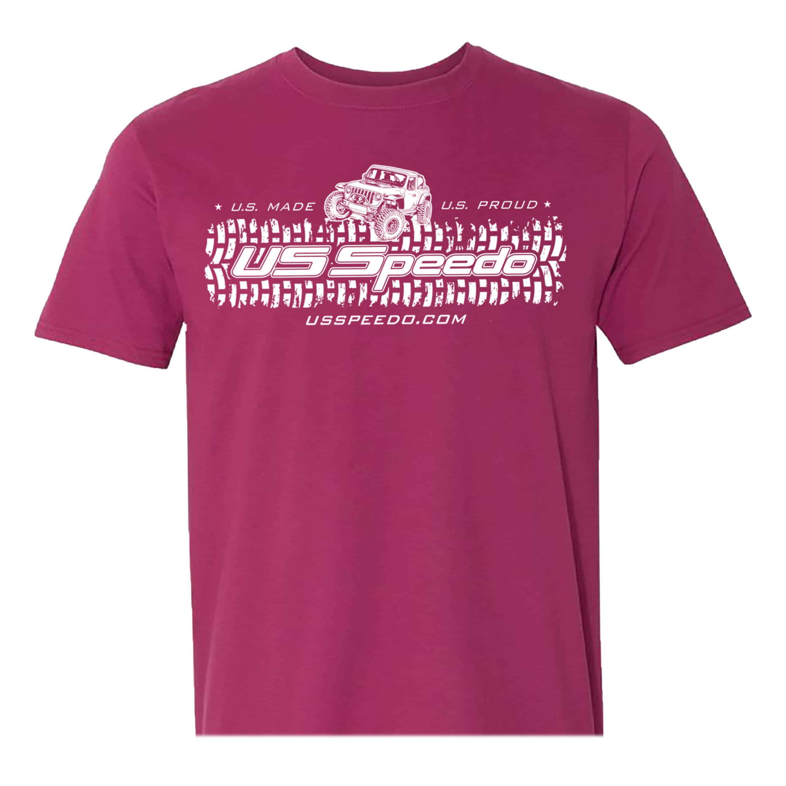 US Speedo Pink Jeep T-shirt - US Speedo - Everything Speedometer